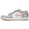 Air Jordan 1 Low Винтажные Баскетбольные Кроссовки Мужские Серый Розовый 553558-169(Командачетыре- )