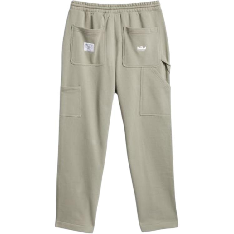 adidas Originals Shmoofoil ТЯЖЕЛЫЕ БРЮКИ ХУДОЖНИКА Повседневные брюки Унисекс Хаки IZ4869