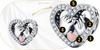 Charms Heart Hands 925 Bead Pendant Beads Zircons
