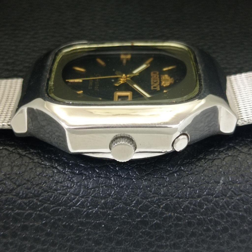 АВТОМАТИЧЕСКИЕ ВИНТАЖНЫЕ ЧАСЫ ORIENT CRYSTAL 46941 ЯПОНИЯ МУЖСКИЕ ОРИГИНАЛЬНЫЙ ЦИФЕРБЛАТ a703474-1 R213c-a703474