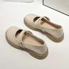 Mary Jane Small Leather Shoes Women's New Spring and Autumn with Skirts Small Leather Shoes Single Shoes Women