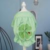 Pet Clothes Coat St. Patrick's Day Dog Cat Irish Spring Summer Clover Green Festival