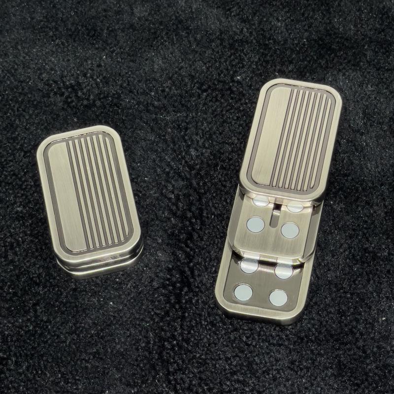 Douyin Cross-Border EDC Металлические игрушки-фиджет: Всплывающие монеты, толкающие карты и слайдер для слепых коробок