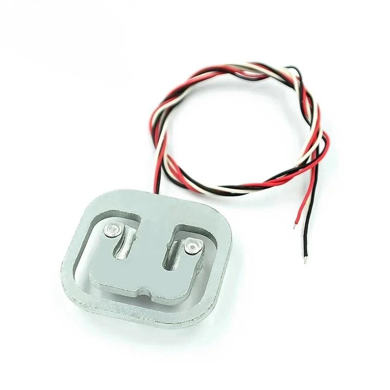 1 Set 50kg Load Cell Weight Sensor Set with HX711 Module - DIY Half-Bridge Strain Gauge for Scale and Pressure Measurement