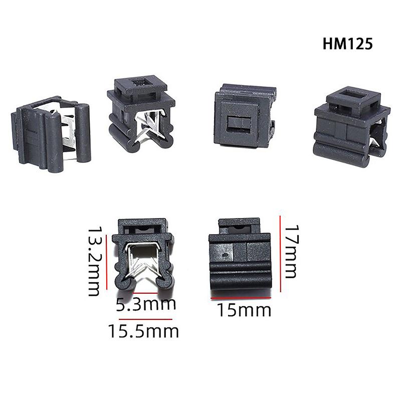 10 шт. 5X200 мм Автомобильный листовой металл Кабельная стяжка Крепление трубопровода Кромка Автомобильный люк Автомобильное окно Пластиковая стяжка-молния Жгут проводов Стальной зажим