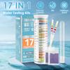 17 In 1 Aquarium Test Strips Water Quality Test Strip Fish Tank Nitrate pH Hardness Test Strips Freshwater Saltwater Water Spa
