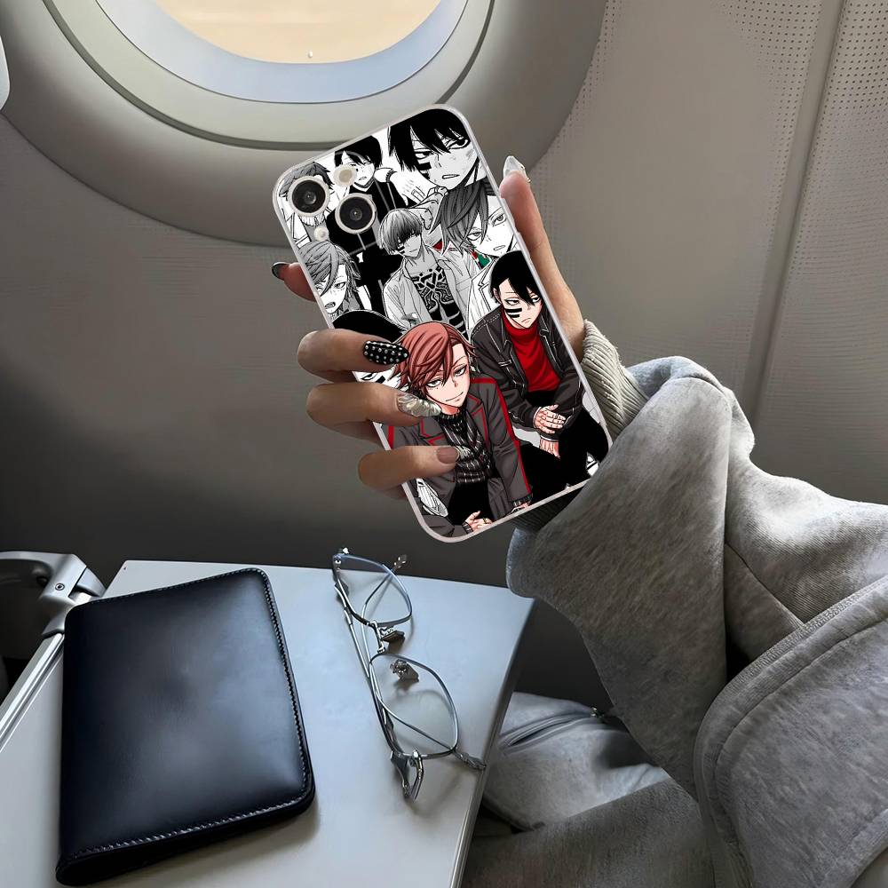 Горячий Аниме Чехол для Телефона T-Tougen A-Anki Для IPhone 17 16 15 14 13 12 11 Pro Max 13 12 Mini 17Air 16e Прозрачные Чехлы