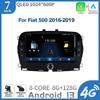 7-дюймовый экран для Fiat 500 2016-2019 Android OS универсальный Bluetooth автомобильный видеоплеер 4G GPS беспроводной CarPlay стерео автомобильный экран