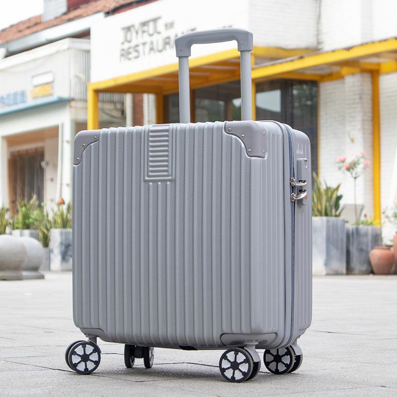 Легкий мини-чемодан на колесиках с кодовым замком, 18-20 дюймов - Идеально подходит для студентов и детей.