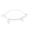 Les Trésors De Lily [C9373] - Silver Bracelet 'Hearts'