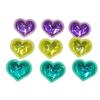 BRIDGESTONE Bicycle Spoke Accessories Heart 3 Colors Yellow/Green/Purple SP-EM P5580 A487004