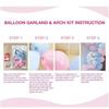 123 шт. воздушные шары + комплект арки из воздушных шаров, воздушные шары для вечеринки, свадебная гирлянда, синий декор
