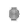 Mathey-Tissot Женские часы Monsoon Square из нержавеющей стали с серебристым циферблатом, кварцевые D7917AS