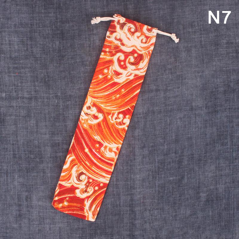 1 шт. многоразовый соломенный мешочек для металлических соломенных столовых приборов, красочный дорожный походный палочки для еды ложка вилка нож сумка для хранения контейнер