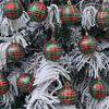 6pcs Shatterproof Christmas Tree Hanging Balls Painted Christmas Gift Balls  Xmas Tree Ornaments