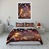 Merry Christmas Holiday Style Bedding Duvet Cover Set Duvet Cover Pillowcases  (1*Duvet Cover 2*Pillowcases, without duvet insert)