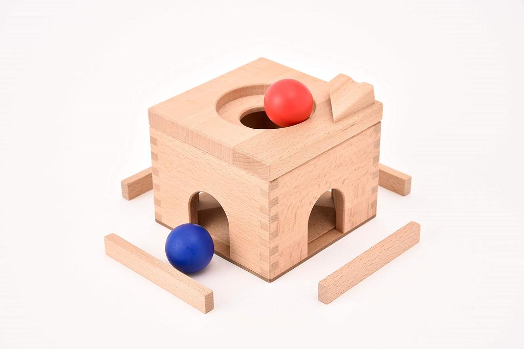 Gentosha Monteplus Montessori Style Spinning Ball Drop