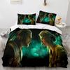 3D Printed The Witchers Bedding Set Boys Girls Twin Queen Size Duvet Cover Pillowcase Bed Kids Adult Home Textile
