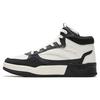 New Cushioning Wear Resistant High Top Skateboard Shoes Men's White Black 912348081-3