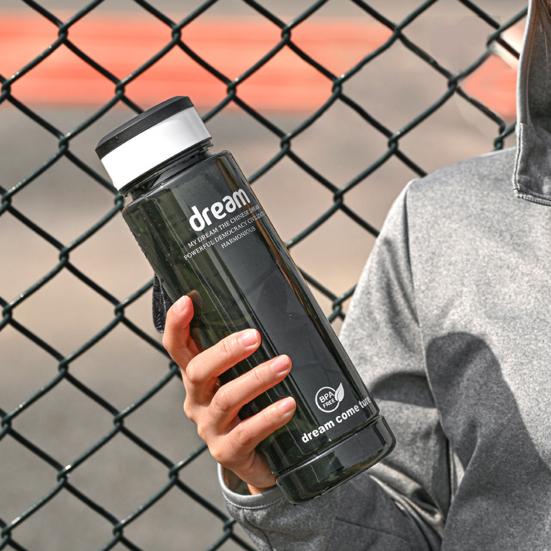 1000 мл Спортивная бутылка Пищевой продукт Высокая вместимость Герметичная Термостойкость Ударопрочная Летняя Простая Чай