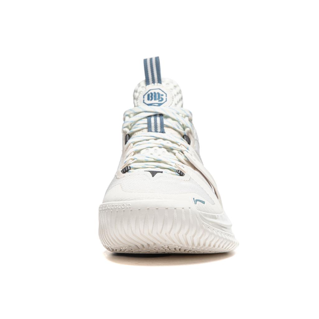 Li Ning Storm 2024 Амортизирующие Дышащие Легкие Упругие Низкие Баскетбольные Кроссовки Мужские Слоновая кость ABFU017-3