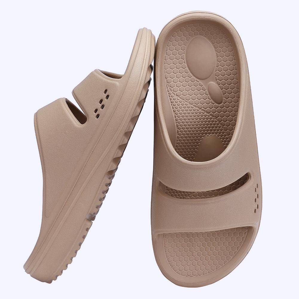 Bebealy Women Orthopedic Slippers With Arch Support Outdoor Men Slippers Soft Antiskid Home Slippers Indoor EVA Cloud Slippers