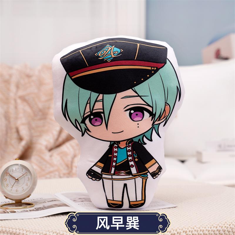 45 см Плюшевая игрушка Ensemble Stars Мультфильмы Аниме Knights UNDEAD Цукинага Лео Сена Изуми Подушка для броска Косплей Реквизит Подушка для дивана
