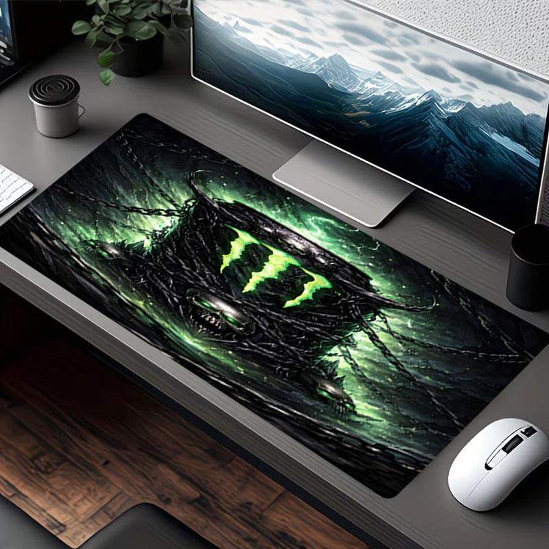 Monster Energy Print Mouse Pad, for Keyboard Pad Laptop PC Mat for Office Home Use, Desk Decor, Perfect Birthday Gift for Gamers