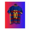 Leo Messi Supercup 2015 Special Design Adult Football Jersey