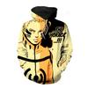 Мужская повседневная толстовка с капюшоном NARUTO Толстовка с капюшоном из мультфильма Свитшот-пуловер Унисекс Большой размер