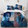 3D Печать Серия Джонни Депп Покрывало Комплект Постельного Белья Пододеяльник Комплект Постельного Белья Покрывало Наволочка King Queen Размер Комплект Постельного Белья Детский