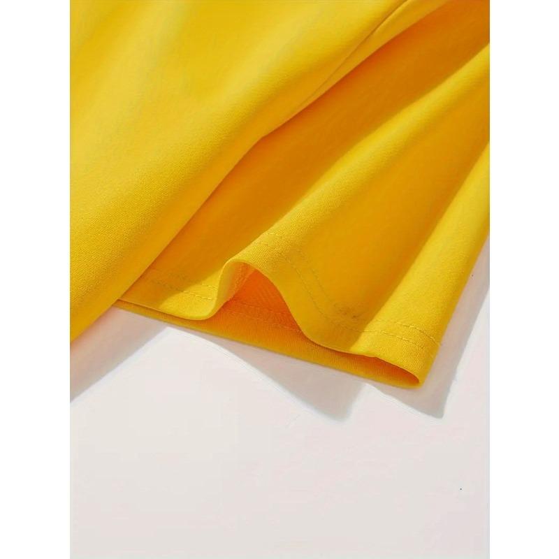 Европейские размеры Детская футболка с графическим принтом "CAPYBARA BRUH" - Футболка с дизайном капибары, Мягкая дышащая ткань для повседневной носки