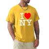 I Love New York Tourist I Heart Ny T Shirt Harajuku Short Sleeve T-shirt 100% Cotton Graphics Tshirt Tops