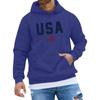 Hooded Sports Tracksuit Unisex Running Outfits Long Sleeve Pullover Hoodies Sweatshirt