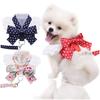New Style Bow Dog Harness Vest for Small Dogs Soft Breathable Chest Strap with Leash Puppy Cat Chihuahua Pug Teddy