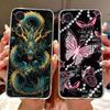 Для Samsung A03 Core Чехол Мягкий Силикон Милый Рисованный Чехол-Крышка с Сердечками Для Samsung Galaxy A03 Core SM-A032F TPU Fundas Capa