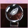 Crystal Globe Ball Galaxy Miniatures 3d Laser Engraved Glass Ball 60mm Sphere