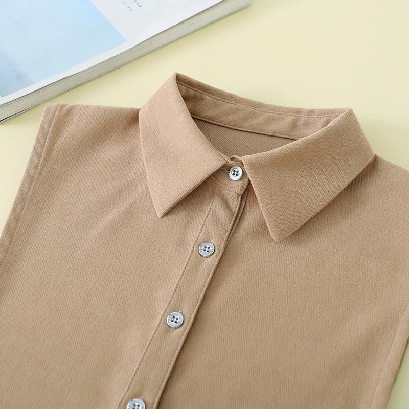 XXL Formal Suits Corduroy Fake Collar Mens Shirt Detachable Collars False Collar Lapel Woman Removable Decoration