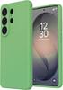 Совместим с чехлом для телефона Samsung S26 Ultra из жидкого силикона, S25 Plus чехол с полным покрытием, ударопрочный защитный чехол s24 Fe