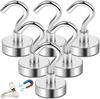 1-80PCS Strong Magnetic Hooks Multi-Purpose Storage Hooks Home Kitchen Bar Storage Hooks Key Storage Hooks Bathroom Hangers