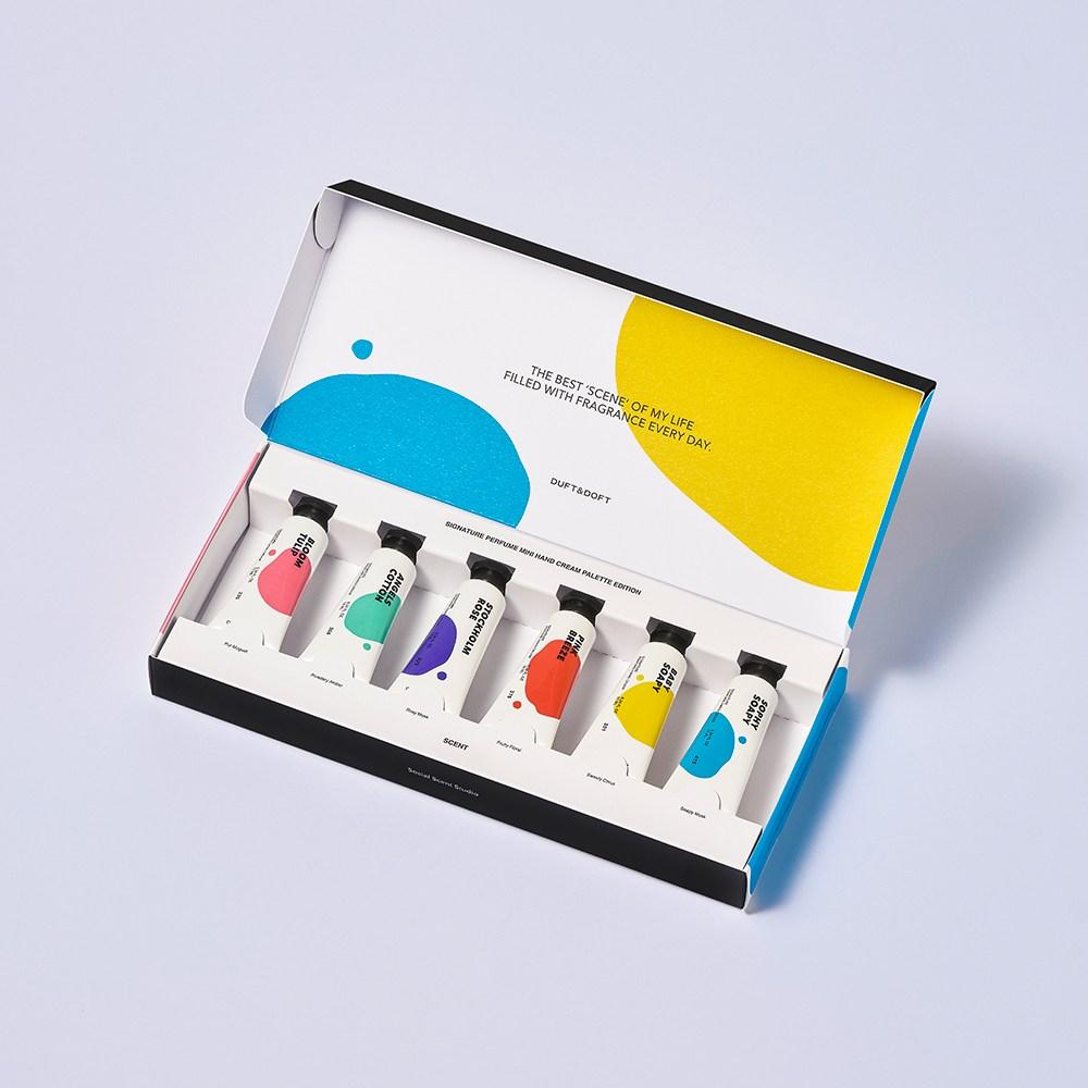 Duft & Doft Signature Perfume Mini Hand Cream Palette Edition 6 видов, 60 мл, 1 набор