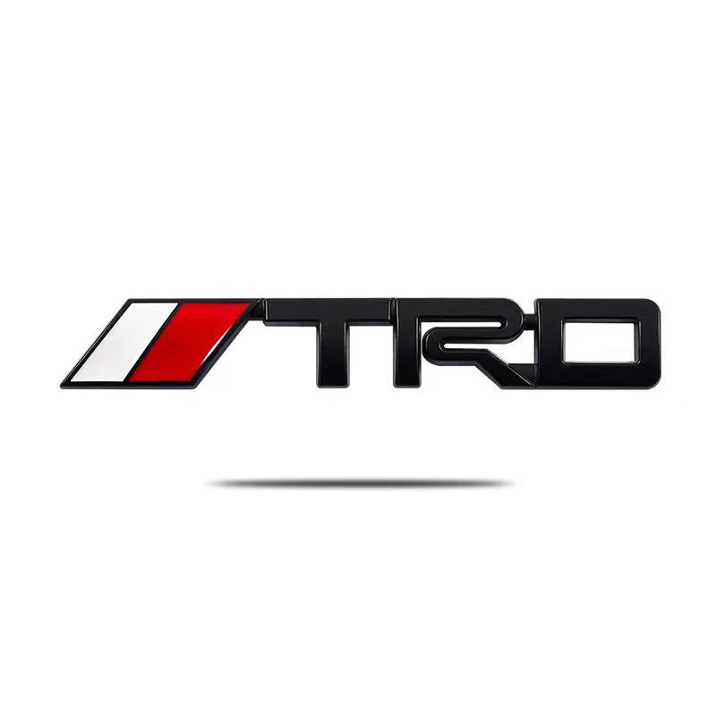 1 шт. 3D Металлическая Наклейка на Автомобиль Значок TRD Значок Декоративные Аксессуары Для Toyota GR Corolla Yaris Aygo Prius CHR Camry Auris Avensis