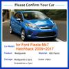 Для Ford Fiesta 7 Mk7 хэтчбек 2009 ~ 2017 Брызговики Брызговики передние и задние колеса крыло автомобиля Стайлинг