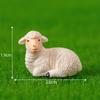 Миниатюры, имитация фигурок овец, коз, садоводство, ферма, микроландшафтные украшения для украшения дома, настольные аксессуары