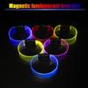 Magnet Luminous Bracelet Chroma Flashing Wristband Concert Support Lighting Band  Concert