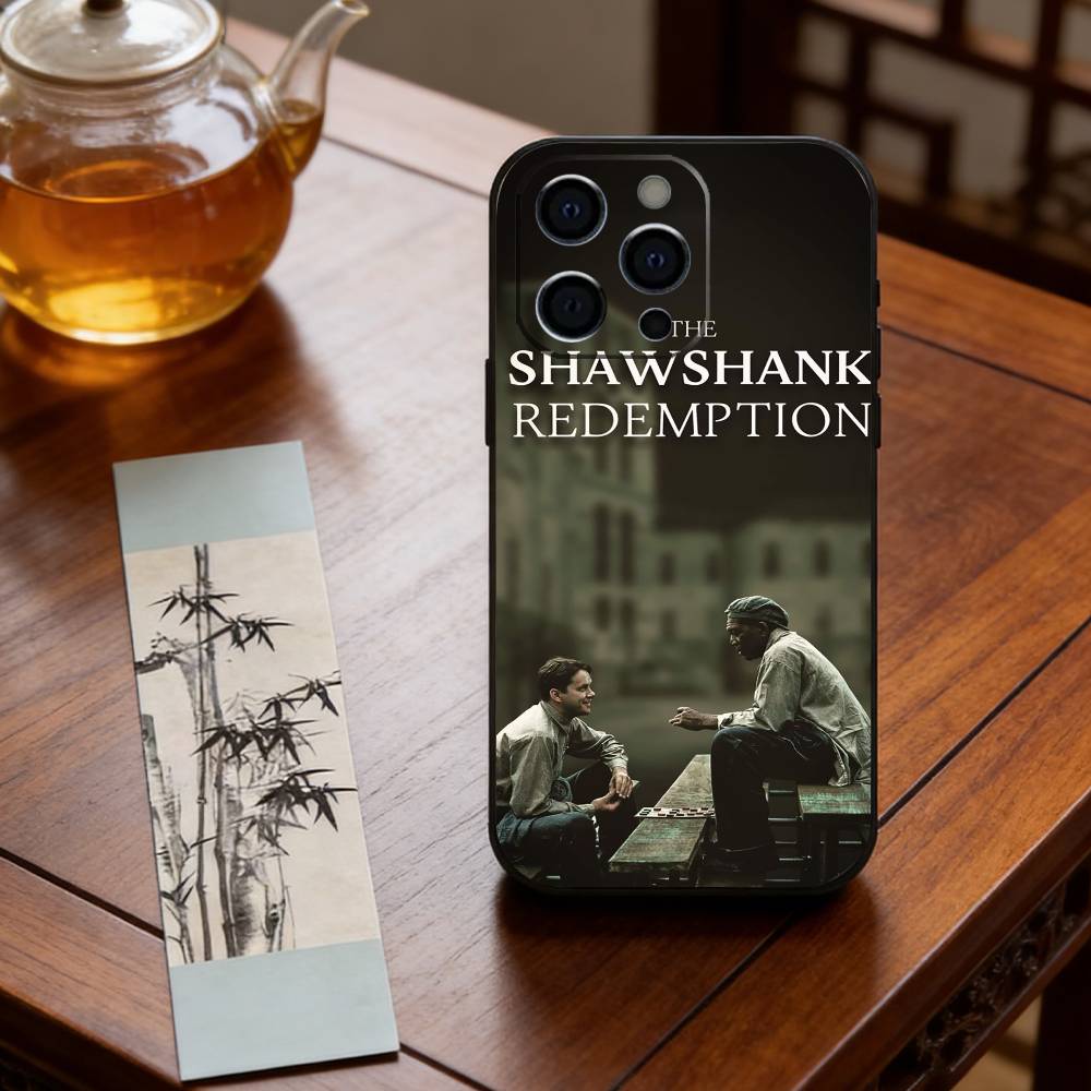 The Shawshank Redemption  Phone Case For iPhone 17,16,15,14,13,12,11 Plus,Pro Max,XS,Soft Silicone Black Cover