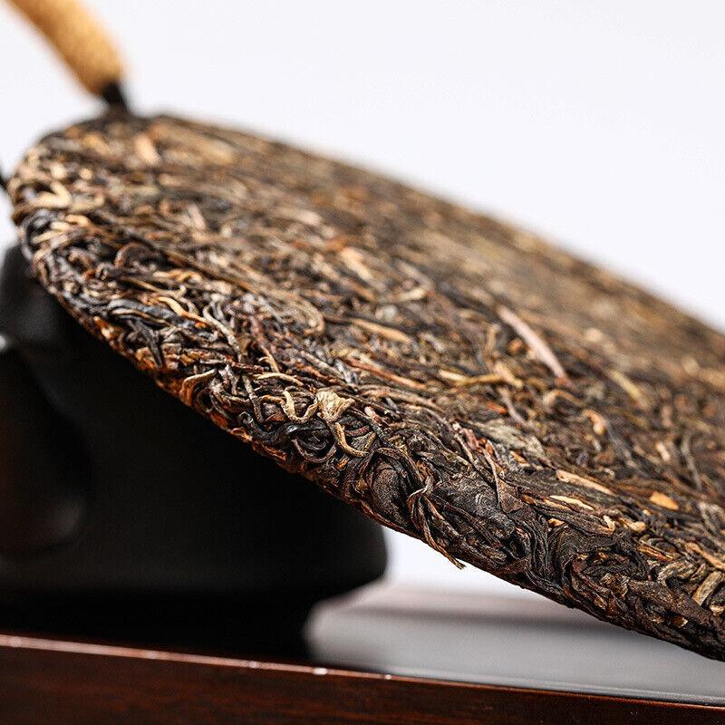 Чай Пуэр Чайный торт Пуэр Сырой пуэр Античный чай с черной печатью 357 г Чайный торт Пуэр