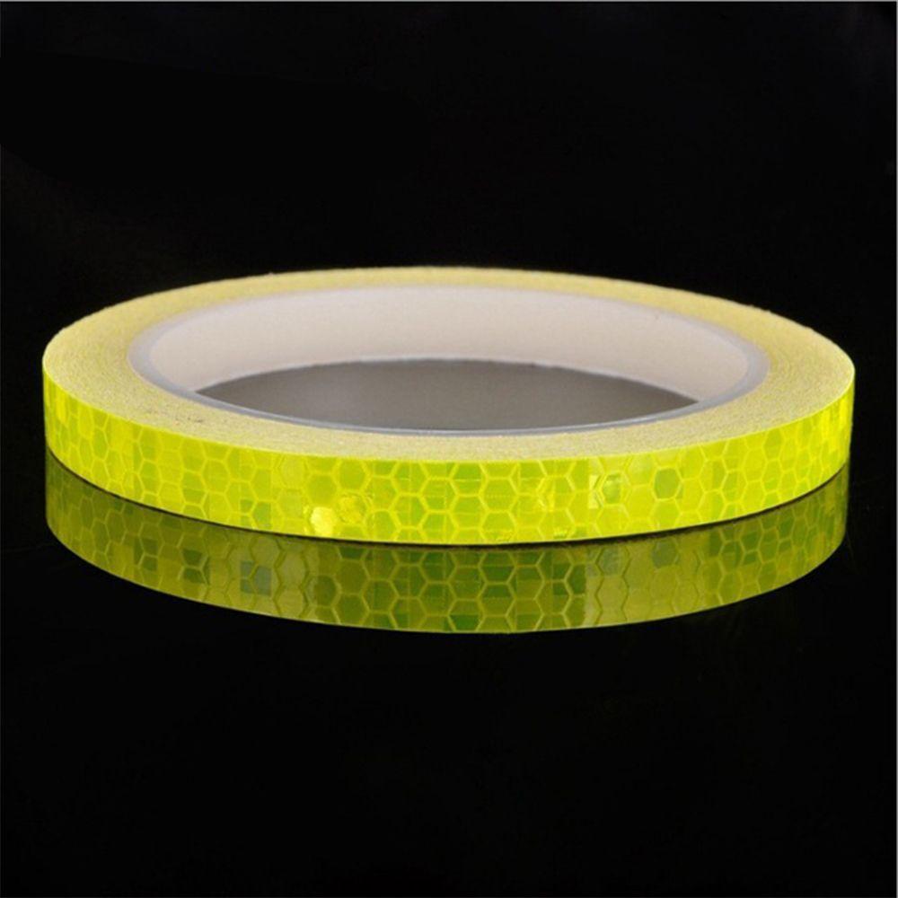 Motorcycle Cycling Accessories Wheel Rim Decal Bike Reflective Stickers Security warning tape