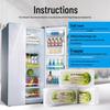 4-Pack Refrigerator Odor Eliminator Deodorizer for Household Cleaning