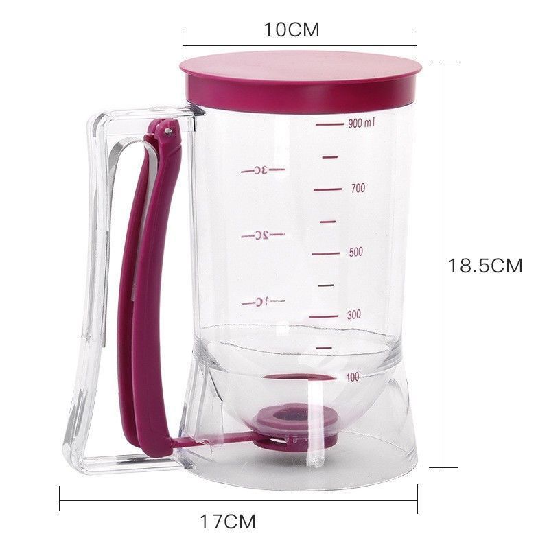 Диспенсер для теста для блинов Разделитель теста Смесь для кексов, вафель, маффинов Блины Торт Выпечка Принадлежности для выпечки Кухонный инструмент